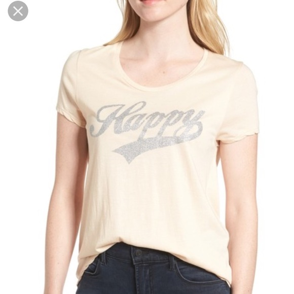 Zadig & Voltaire Tops - Zadig & Voltaire Happy T-shirt Zadig & Voltaire Tops - Zadig & Voltaire Happy T-shirt